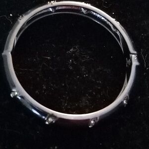 Delicate Silver Spike Accent Ring